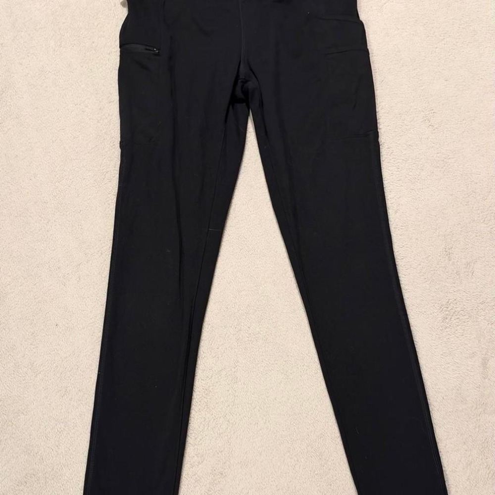 Carhartt Womens Black Fitted Utility Leggings Workwear Activewear Size Small